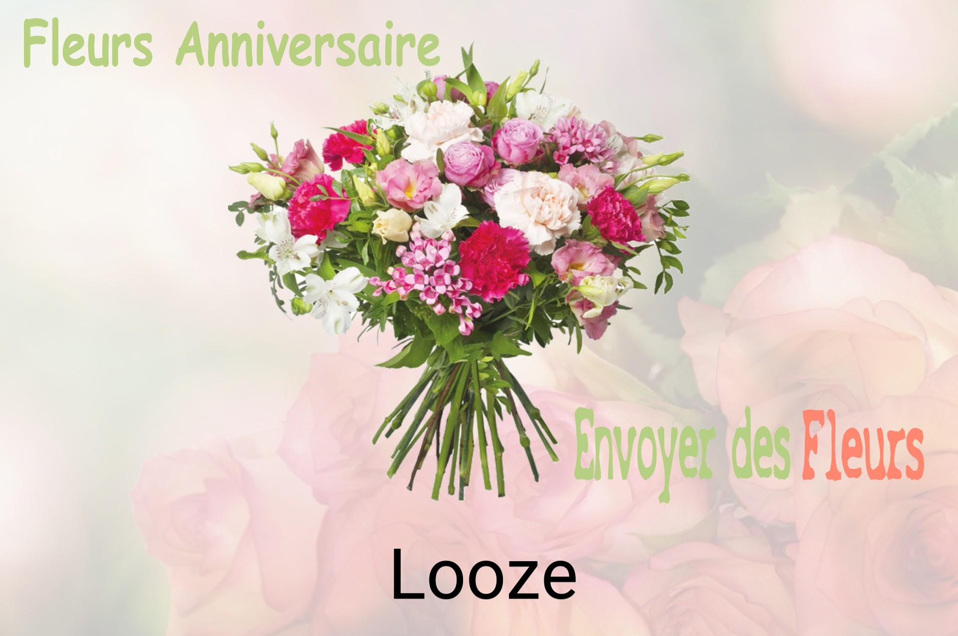 Bouquet de fleurs d’anniversaire livré à Looze
